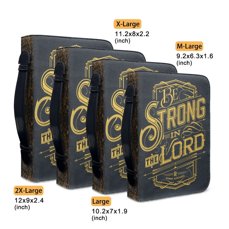 Be Strong In The Lord Personalized Bible Cover