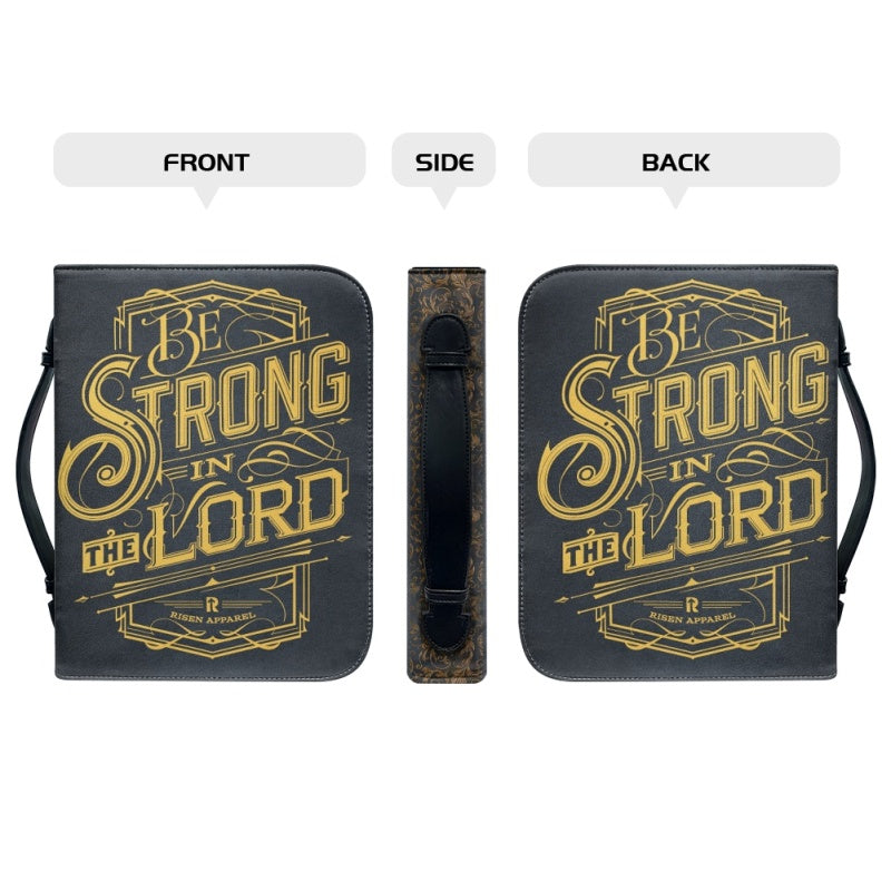 Be Strong In The Lord Personalized Bible Cover