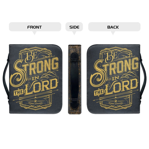 Be Strong In The Lord Personalized Bible Cover