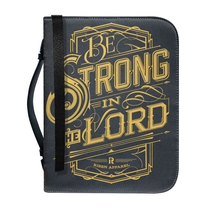 Be Strong In The Lord Personalized Bible Cover