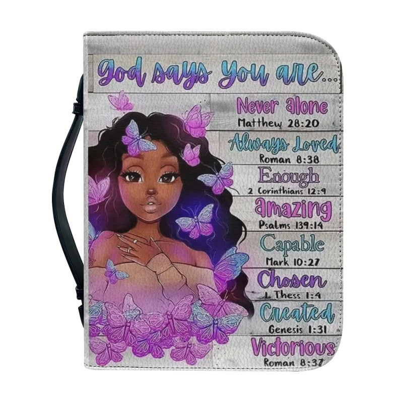 God Says You Are Personalized Bible Cover