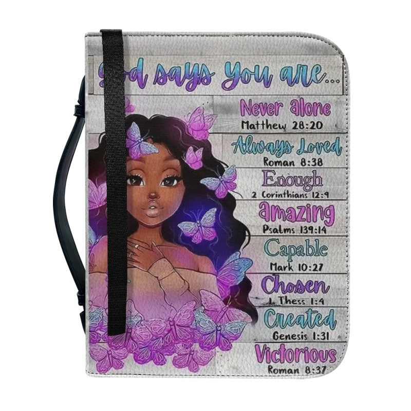 God Says You Are Personalized Bible Cover