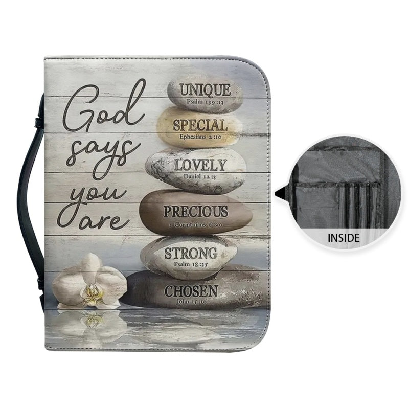 Personalized Lion Cross Bible Cover