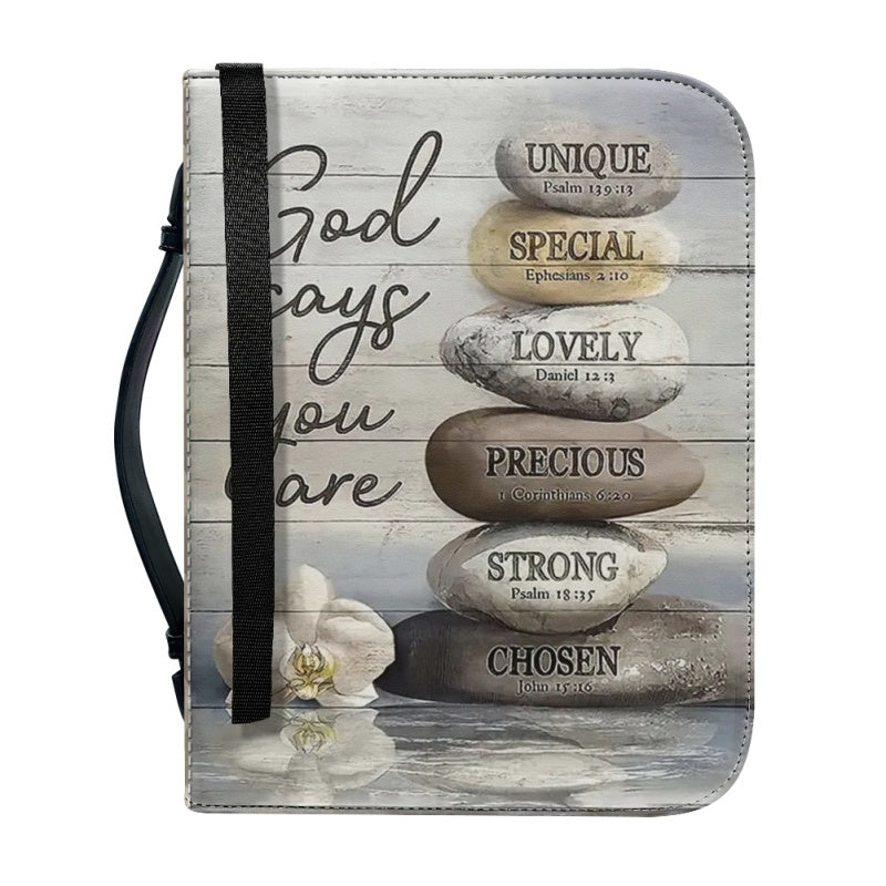 Personalized Lion Cross Bible Cover