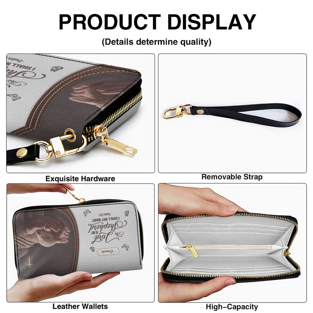 Personalized Christian Leather Handbag
