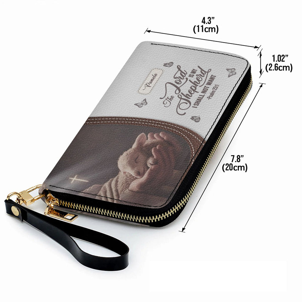 Personalized Christian Leather Handbag