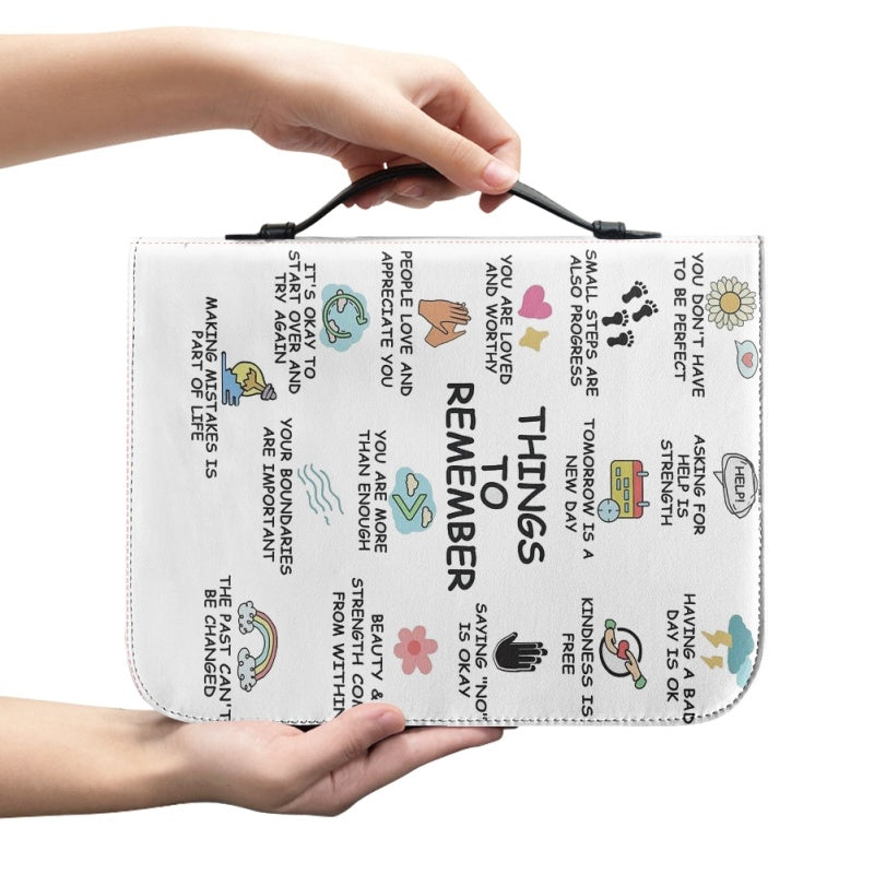 Things To Remember Personalized Bible Cover