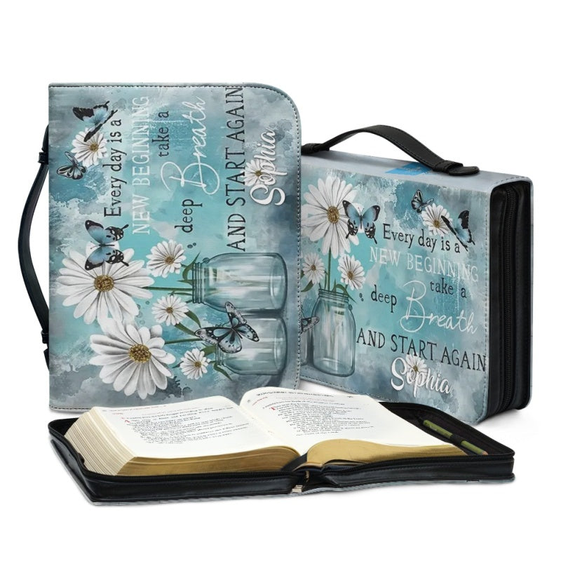 Personalized He Will Cover You Bible Cover
