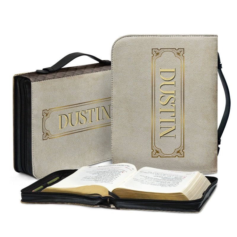 To My Son From Mom Personalized Bible Cover