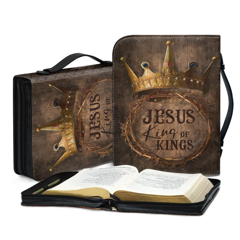Personalized Lion & Knight Bible Cover Case