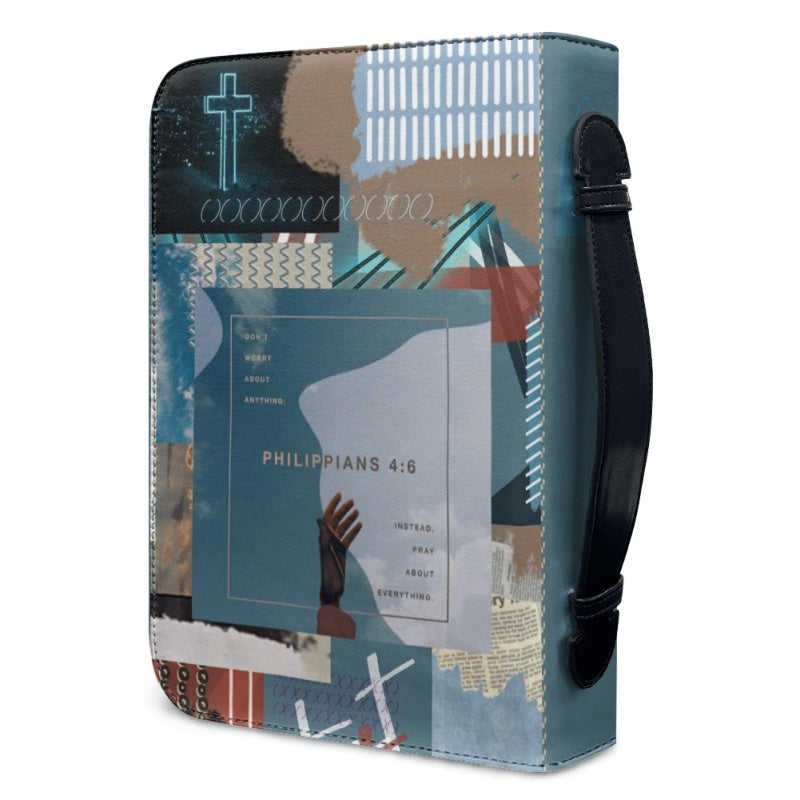Personalized Bible Affirmations Blue Bible Cover