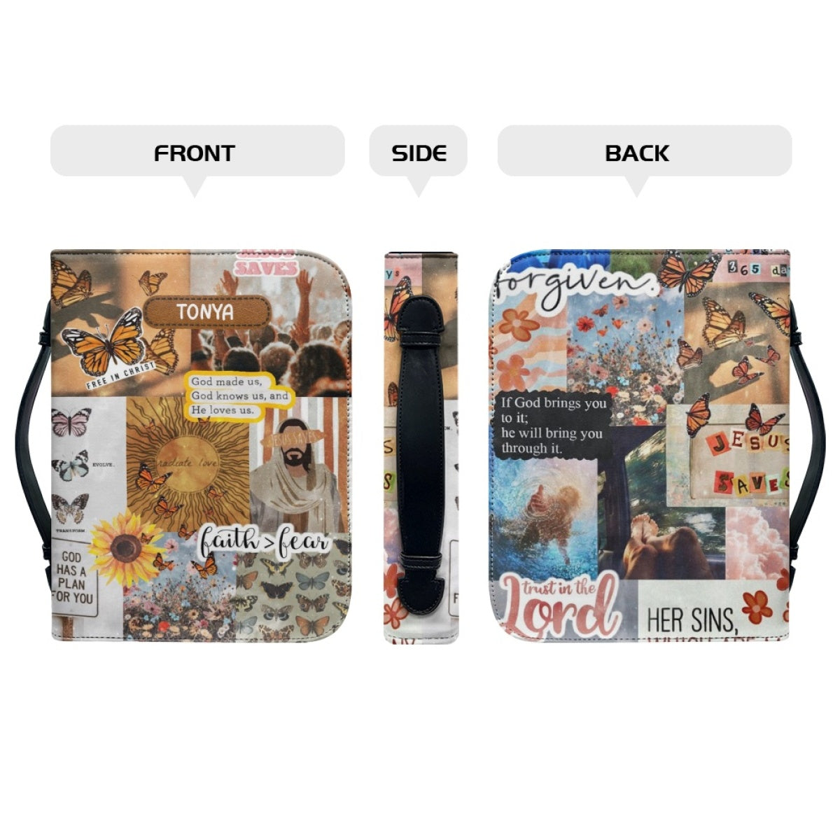 My Bible Affirmations Personalized Bible Cover