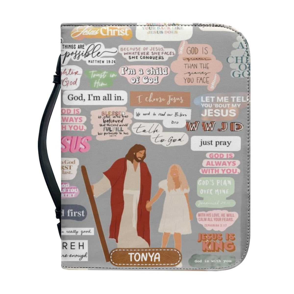 Personalized Spiritual Tapestry Bible Cover