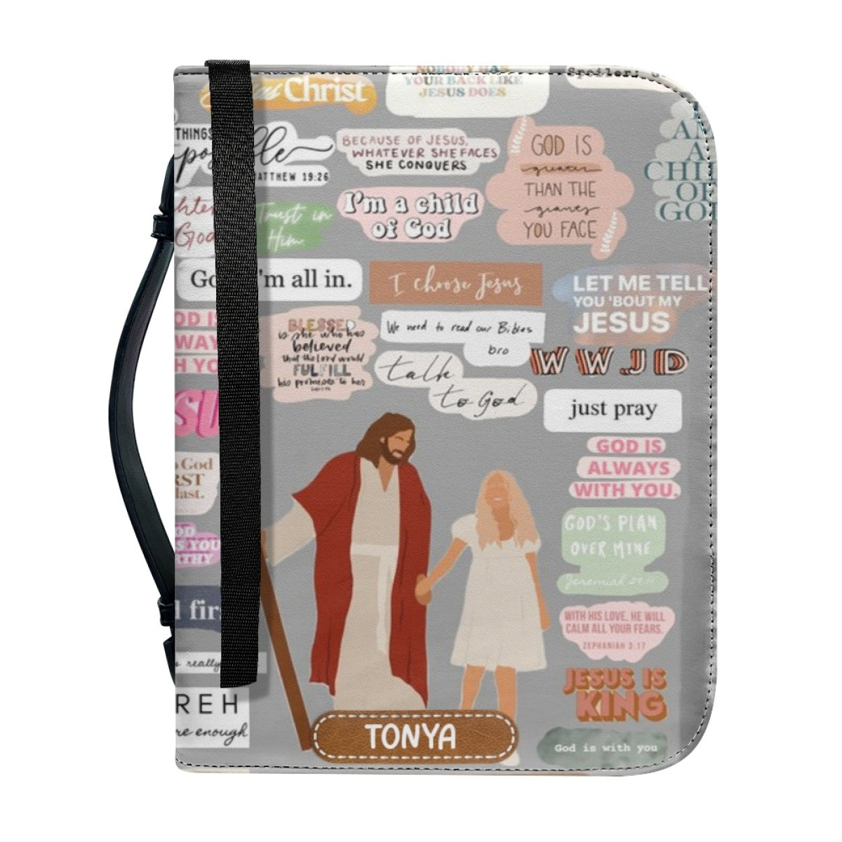 Personalized Spiritual Tapestry Bible Cover