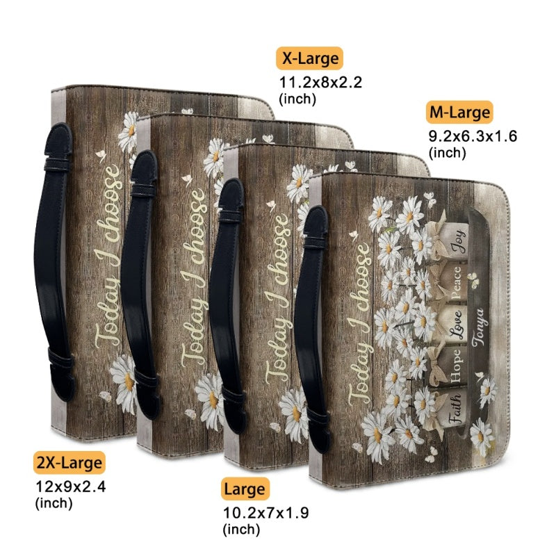 Today I Choose Personalized Bible Cover