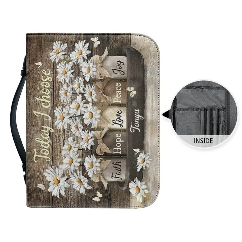 Today I Choose Personalized Bible Cover