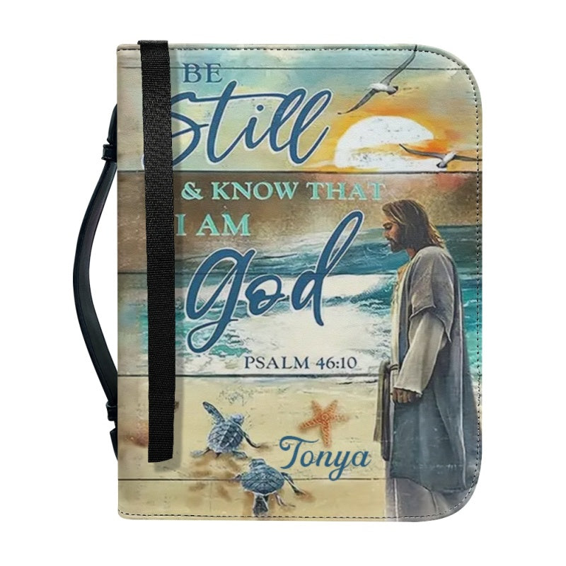 Be Still Psalm 46:10 Personalized Bible Cover