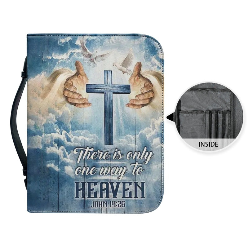 Personalized John 14:26 Purple Bible Cover