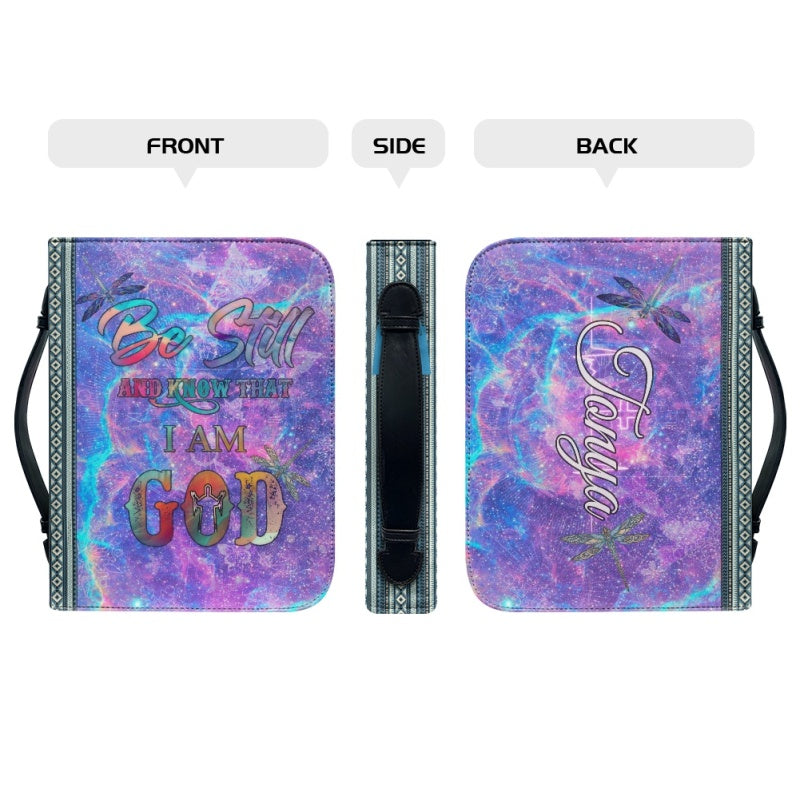 Be Still And Know Personalized Bible Cover