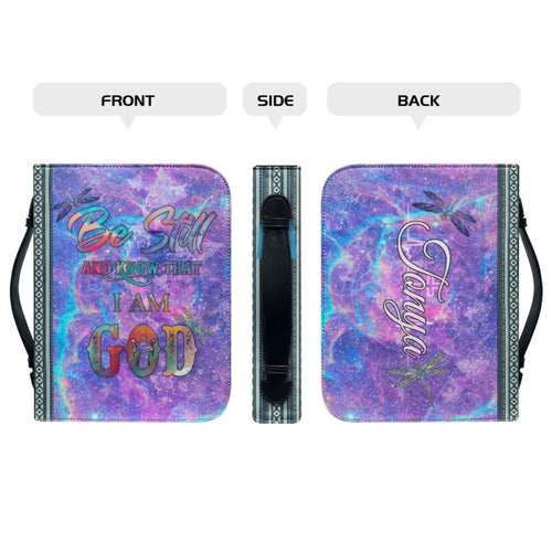 Be Still And Know Personalized Bible Cover