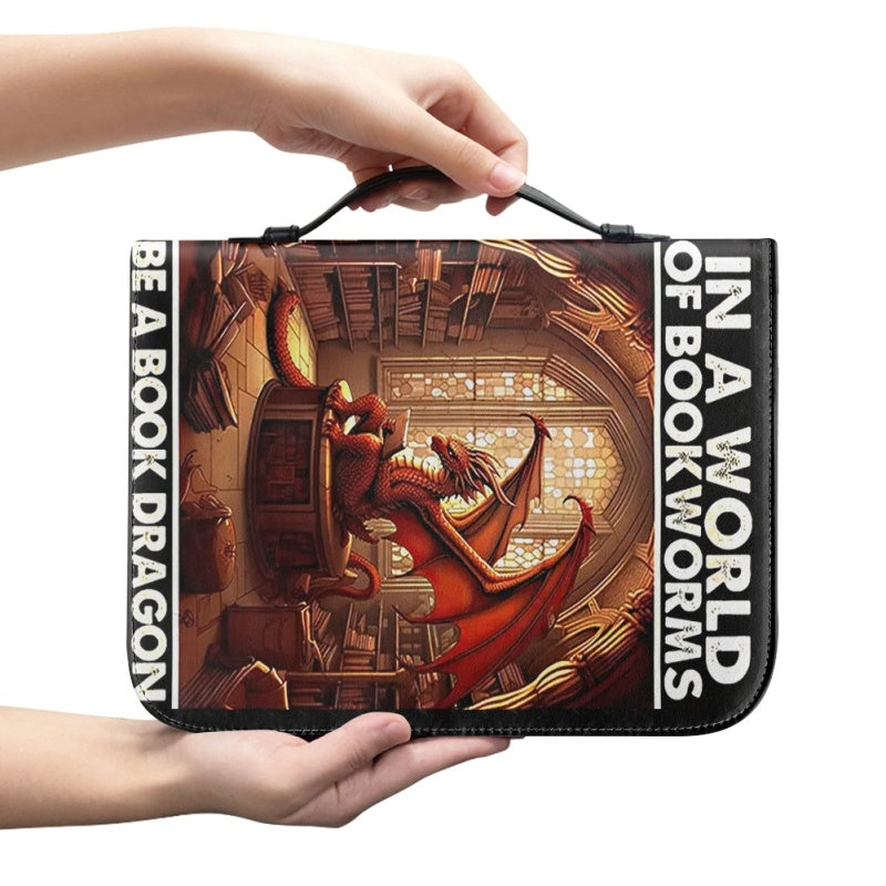 Personalized Book Dragon Bible Cover