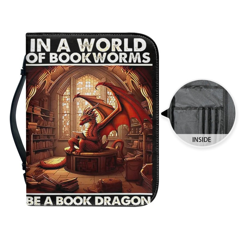 Personalized Book Dragon Bible Cover