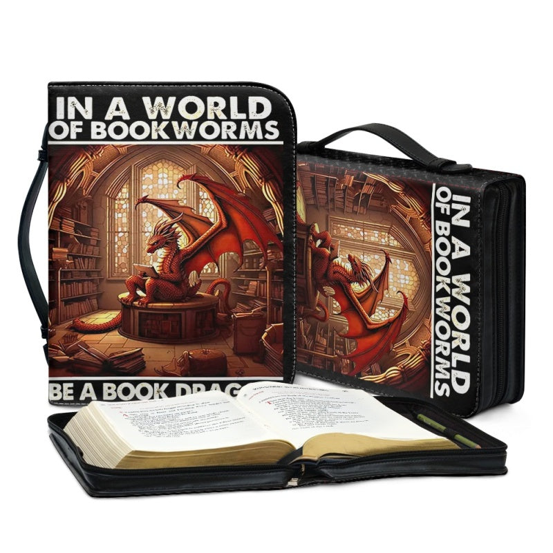 Personalized Book Dragon Bible Cover