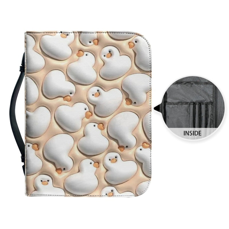 Cute 3D Yellow Duck Personalized Bible Cover