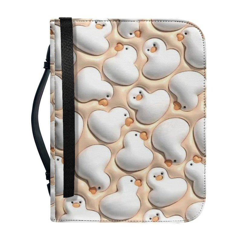Cute 3D Yellow Duck Personalized Bible Cover