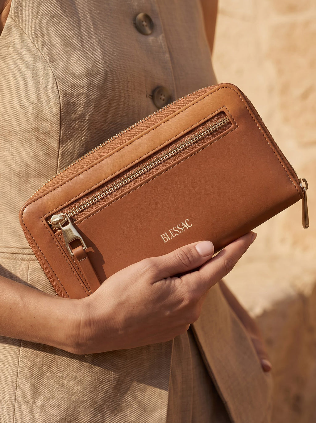 Psalm 46:10 Embossed Leather Wallet
