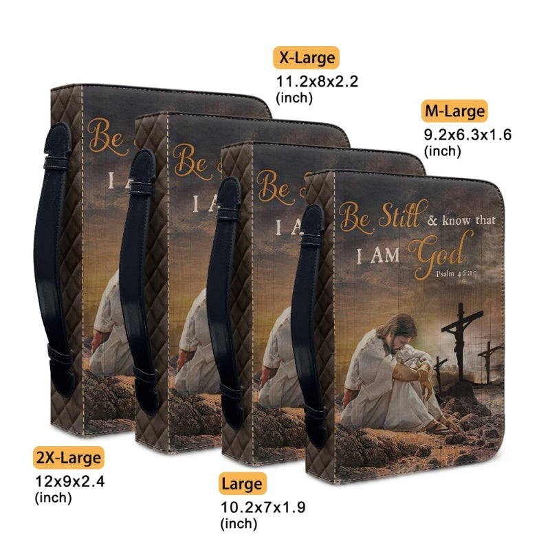 Personalized Lion & Savior Bible Cover