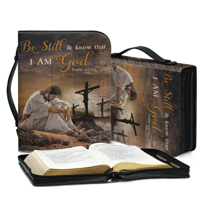 Personalized Lion & Savior Bible Cover