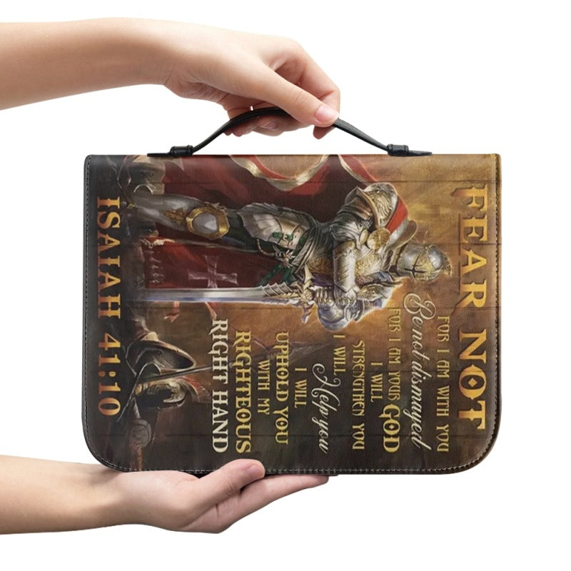 Personalized Fear Not Isaiah 41:10 Bible Cover