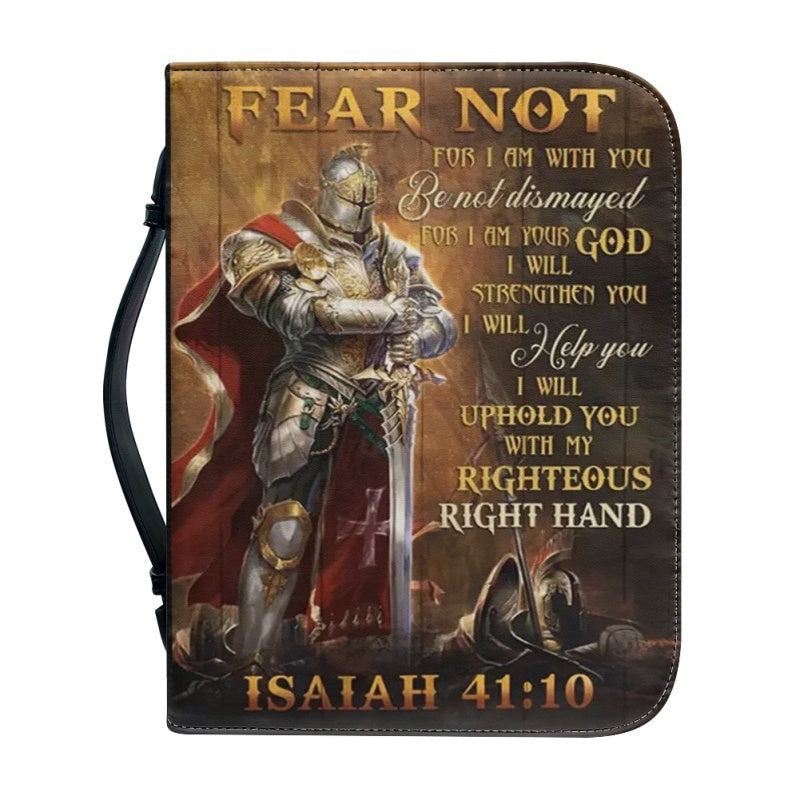 Personalized Fear Not Isaiah 41:10 Bible Cover