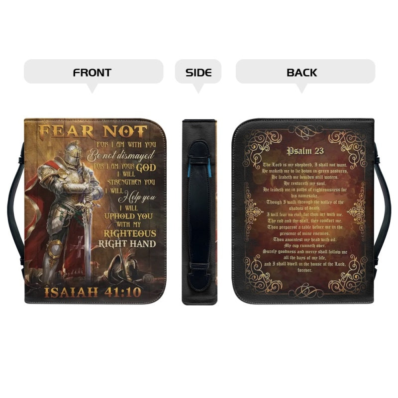 Personalized Fear Not Isaiah 41:10 Bible Cover