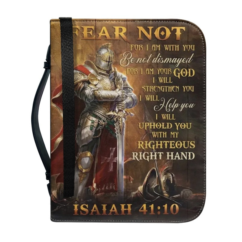Personalized Fear Not Isaiah 41:10 Bible Cover