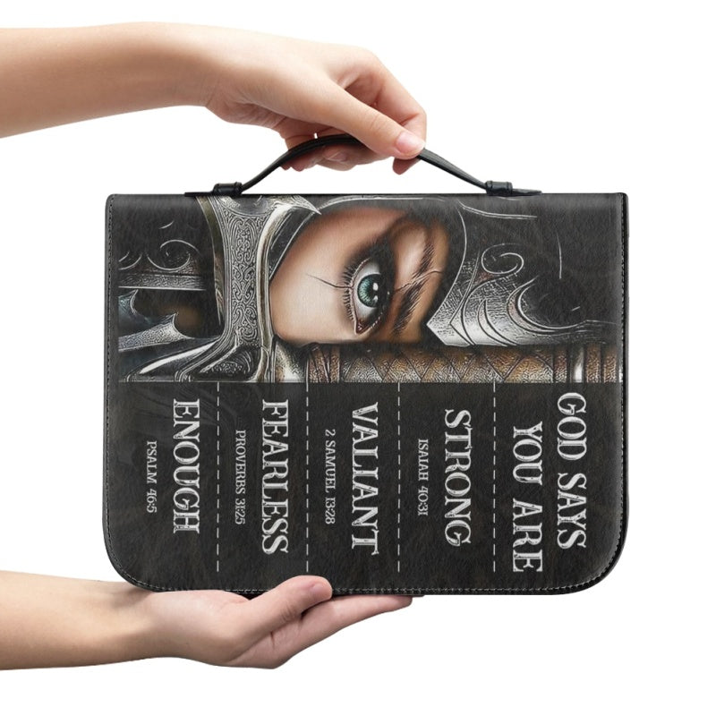 Personalized God Says You Are Bible Cover