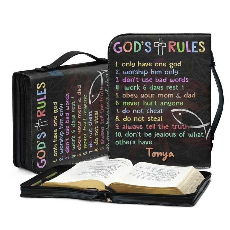 Personalized God Says You Are Bible Cover