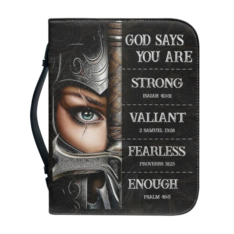 Personalized God Says You Are Bible Cover