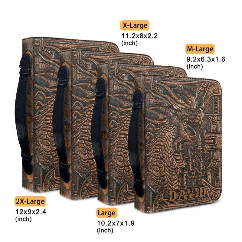 Personalized Dragon Scale Armor of God Bible Cover