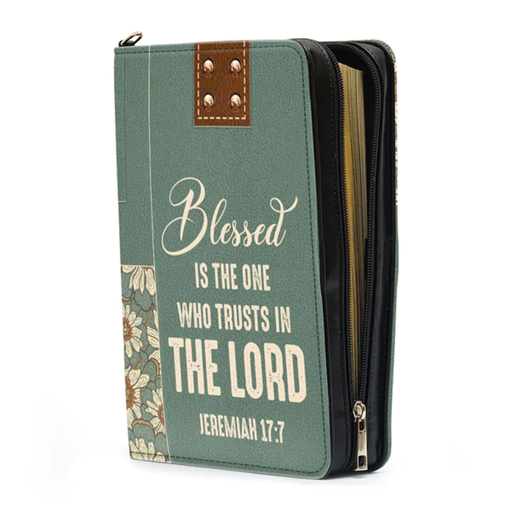 Personalized Blessed Is The One Bible Cover