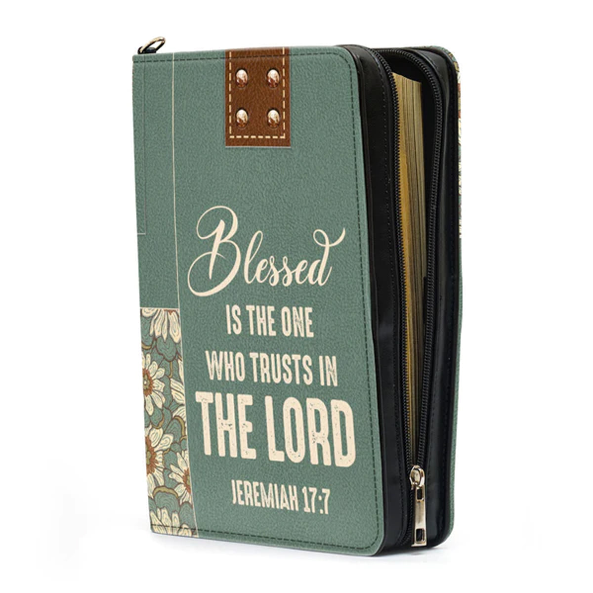 Personalized Blessed Is The One Bible Cover