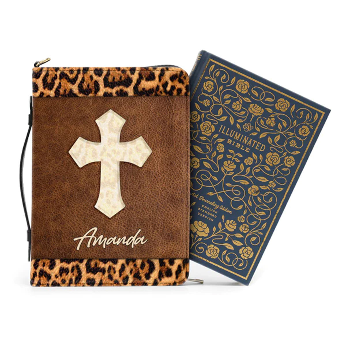 Personalized Be Still & Know Bible Cover