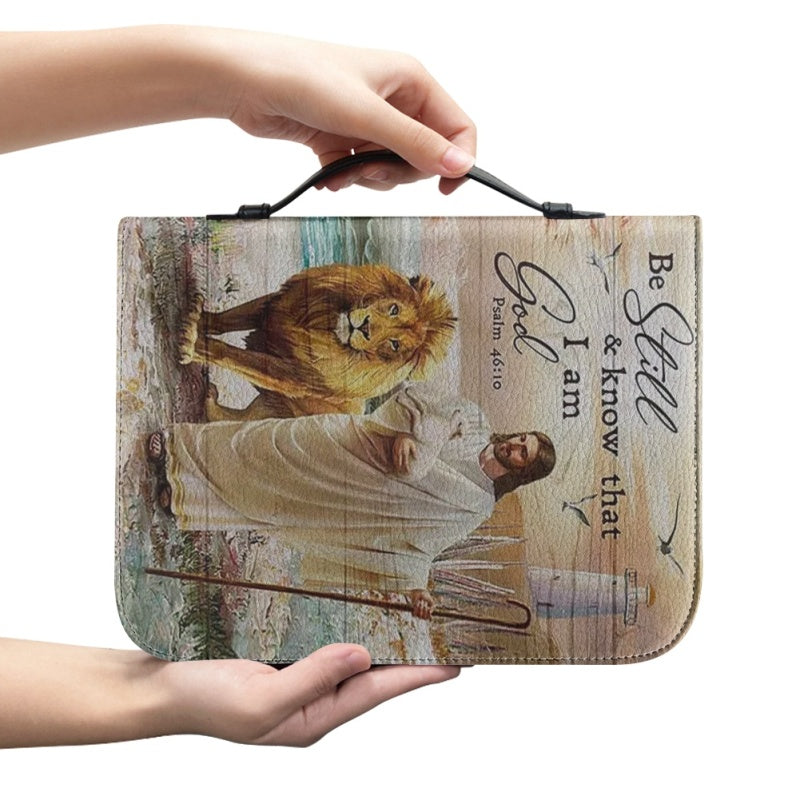 Personalized Be Still And Know Bible Cover