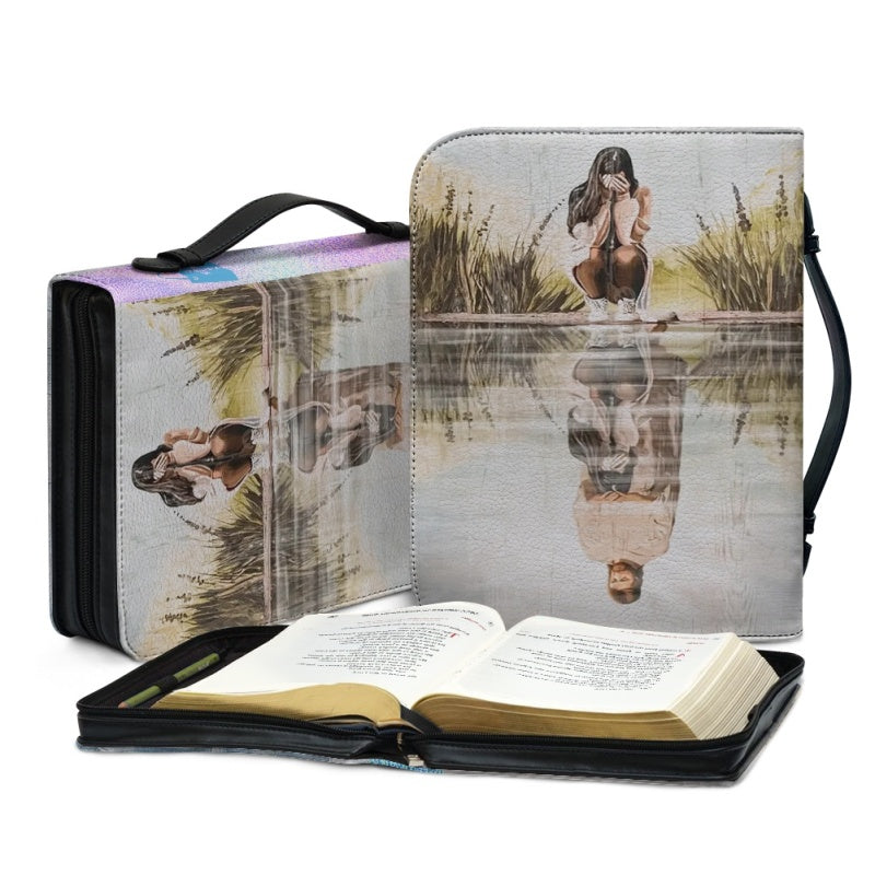 The Lord Is My Rock Personalized Bible Cover