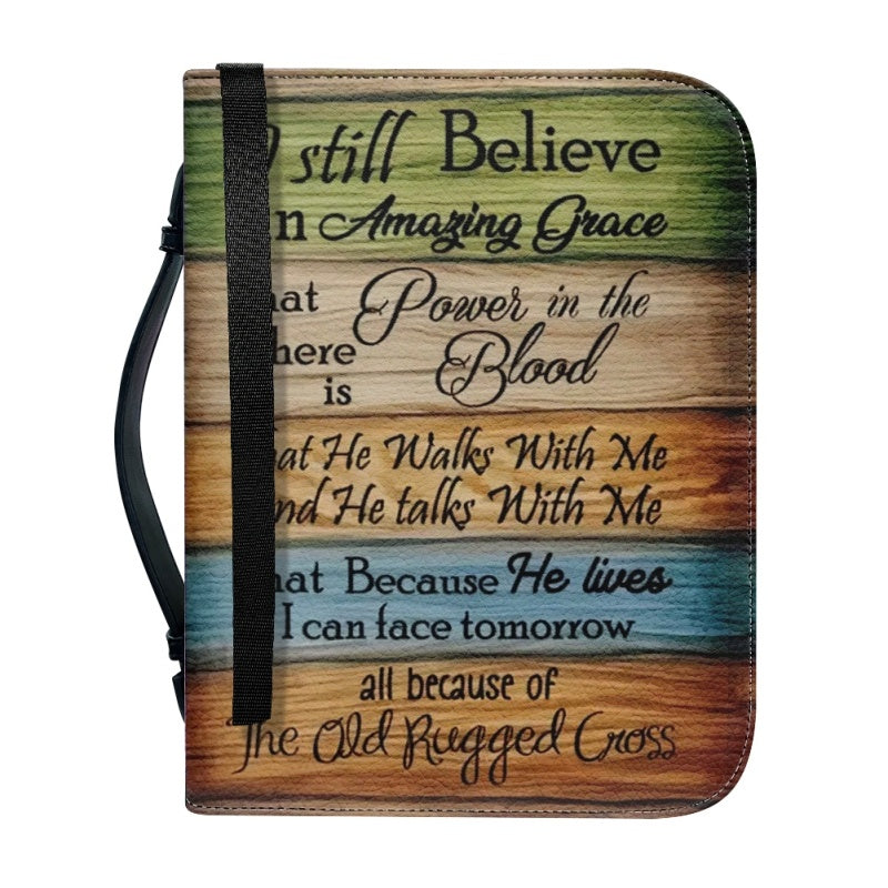 Personalized Just Breathe Floral Bible Cover