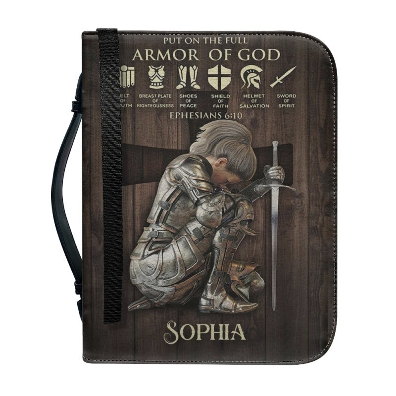 Personalized Full Armor of God Bible Cover