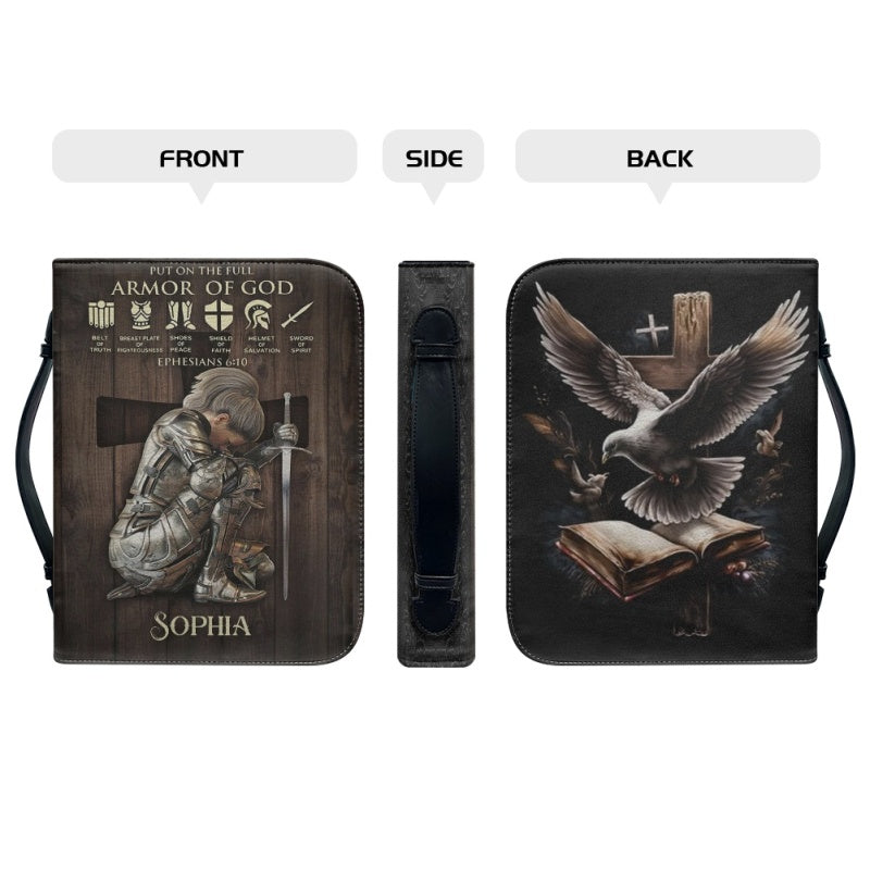 Personalized Armor of God Warrior Bible Cover