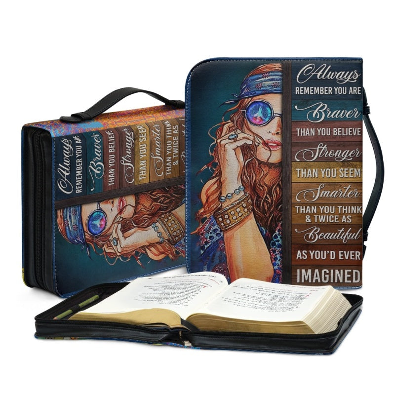 Personalized God Says I Am Sunflower Bible Cover