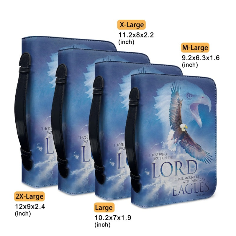 Personalized Isaiah 40:31 Eagle Bible Cover